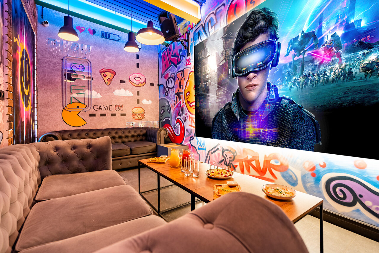 Арендовать Лофт-зал в стиле "Стрит-арт" 