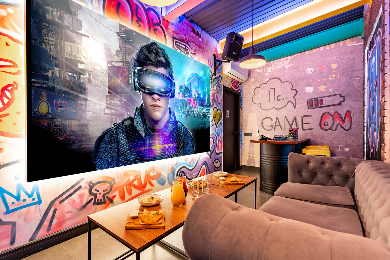 Арендовать Лофт-зал в стиле "Стрит-арт" 