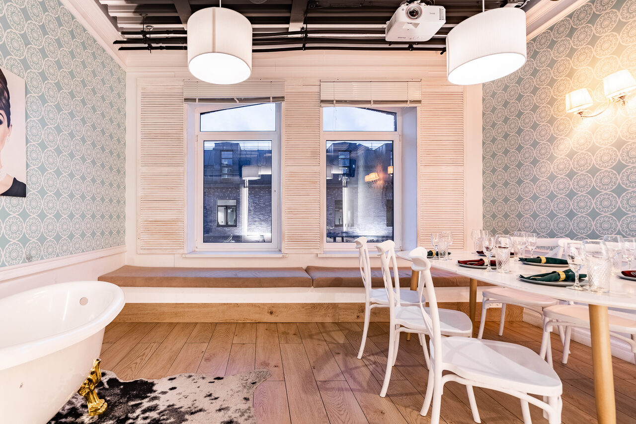 Арендовать Лофт-зал в стиле Тиффани