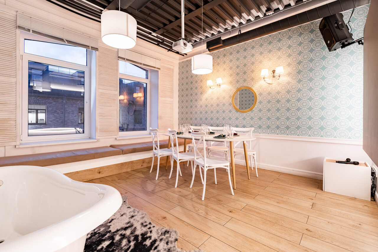 Арендовать Лофт-зал в стиле Тиффани