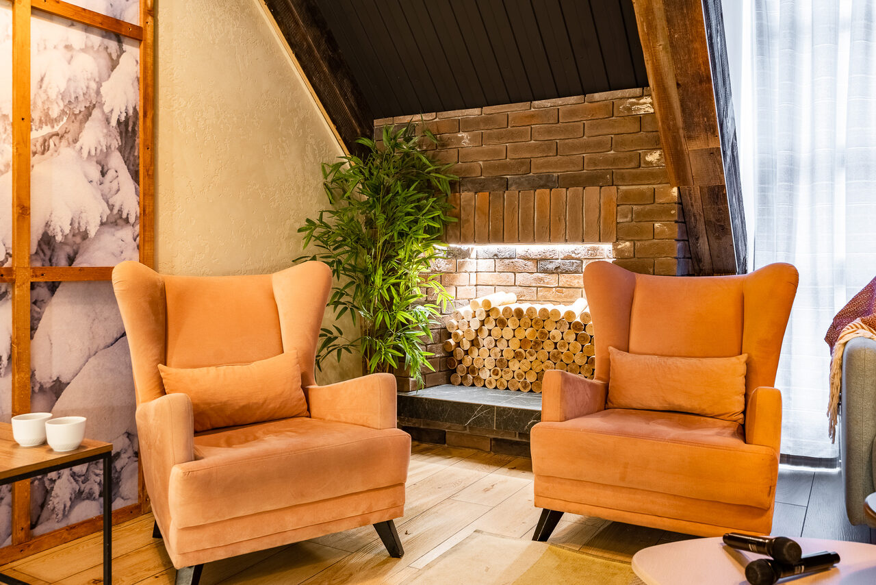 Арендовать Лофт-зал в стиле горнолыжного курорта