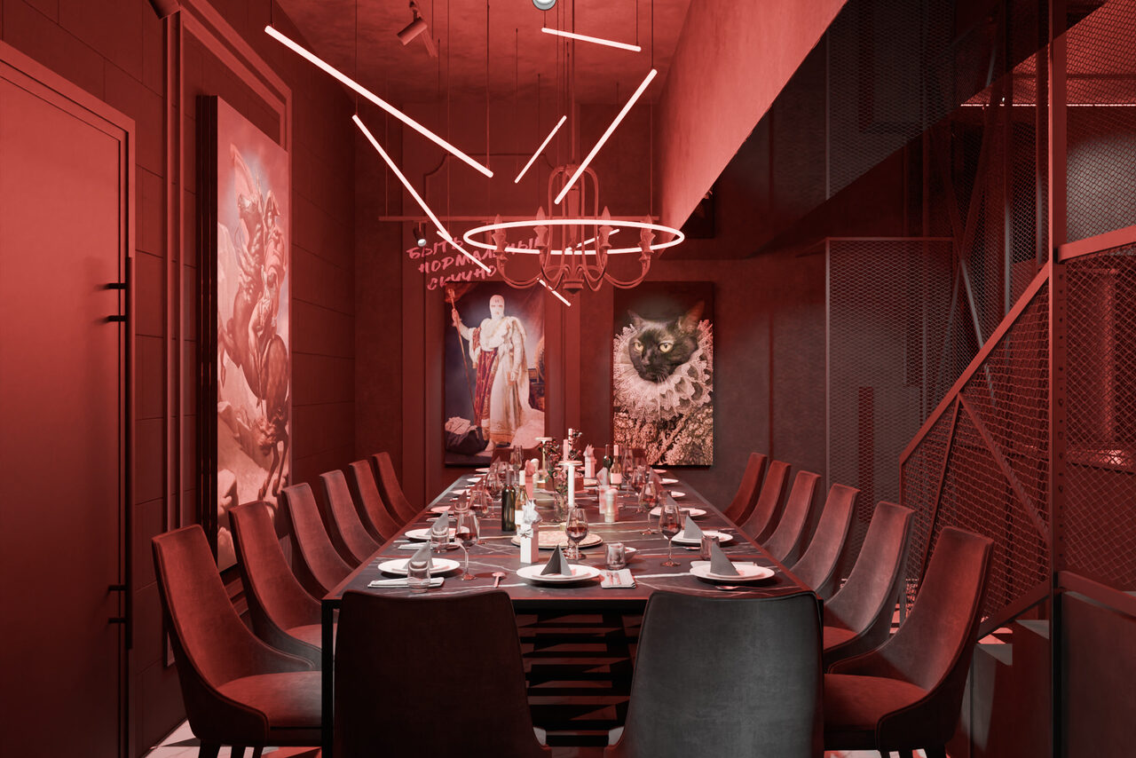 Арендовать Лофт-центр Б69. Зал Красная комната с верандой на крыше