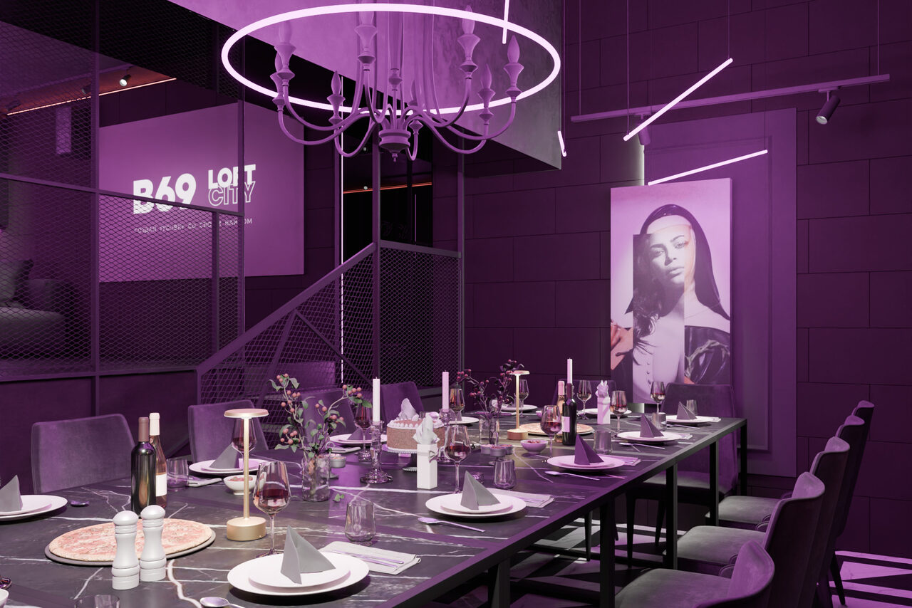 Арендовать Лофт-центр Б69. Зал Дофамин с верандой на крыше