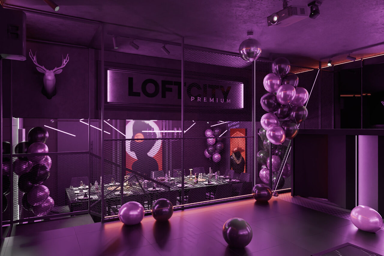 Арендовать Лофт-центр Б69. Зал Дофамин с верандой на крыше