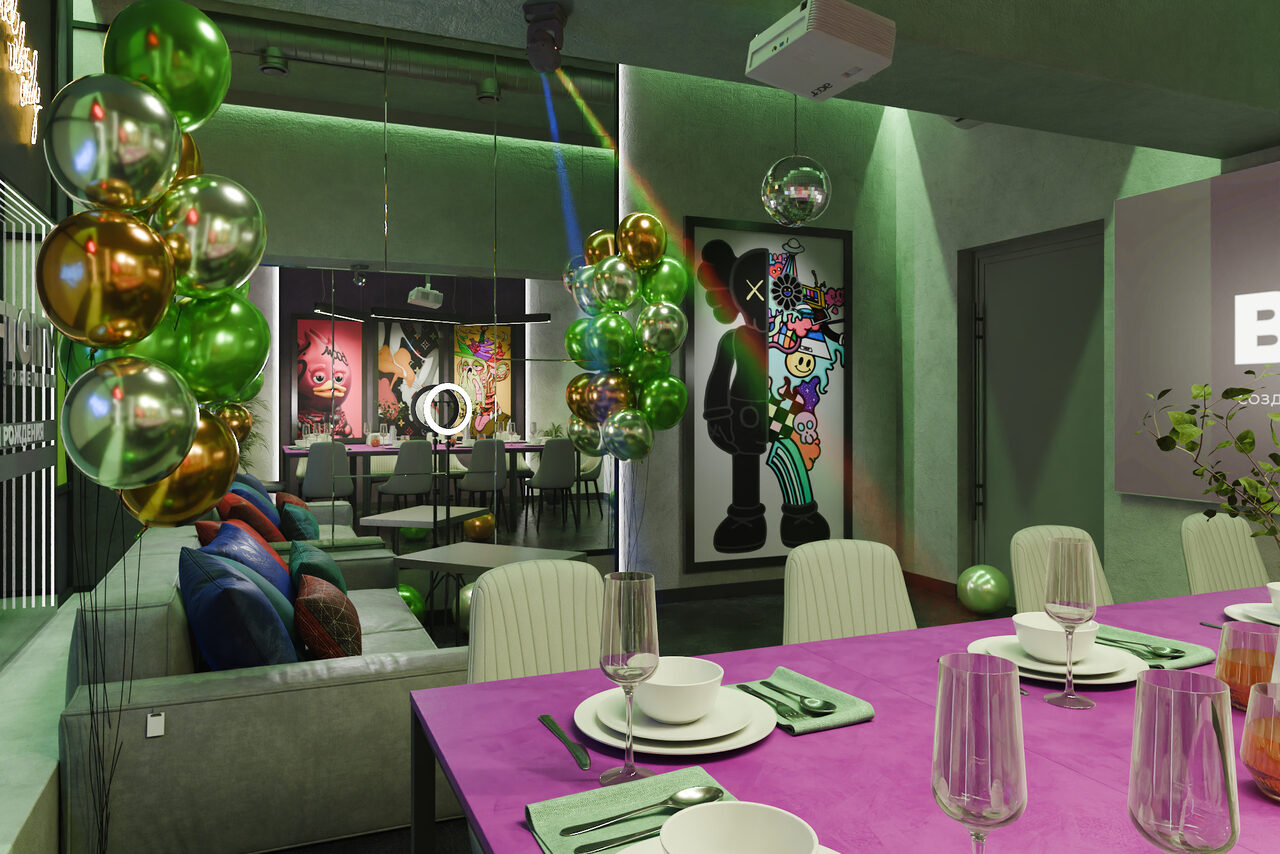 Арендовать Лофт-центр Б69. Зал Матча с верандой на крыше