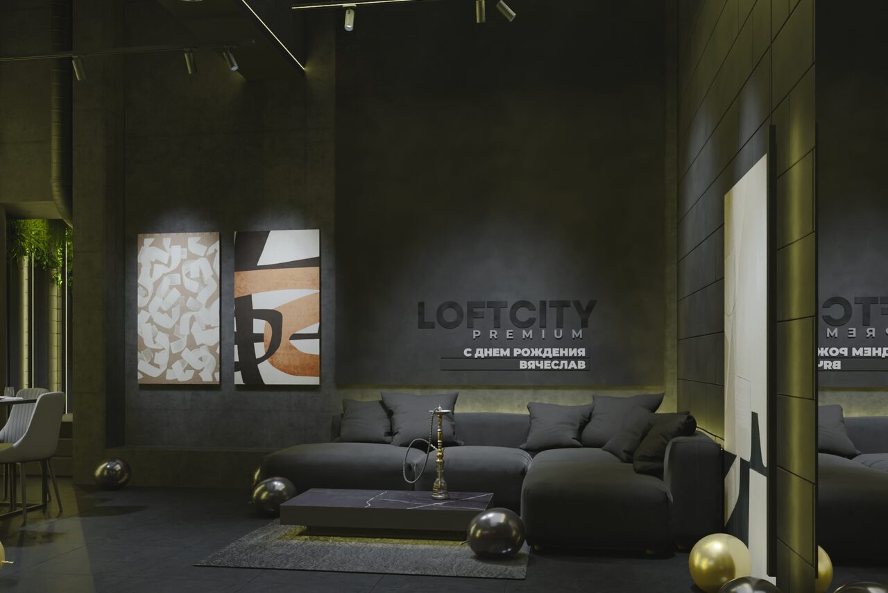 Арендовать Лофт-центр Б69. Зал Forest с верандой на крыше