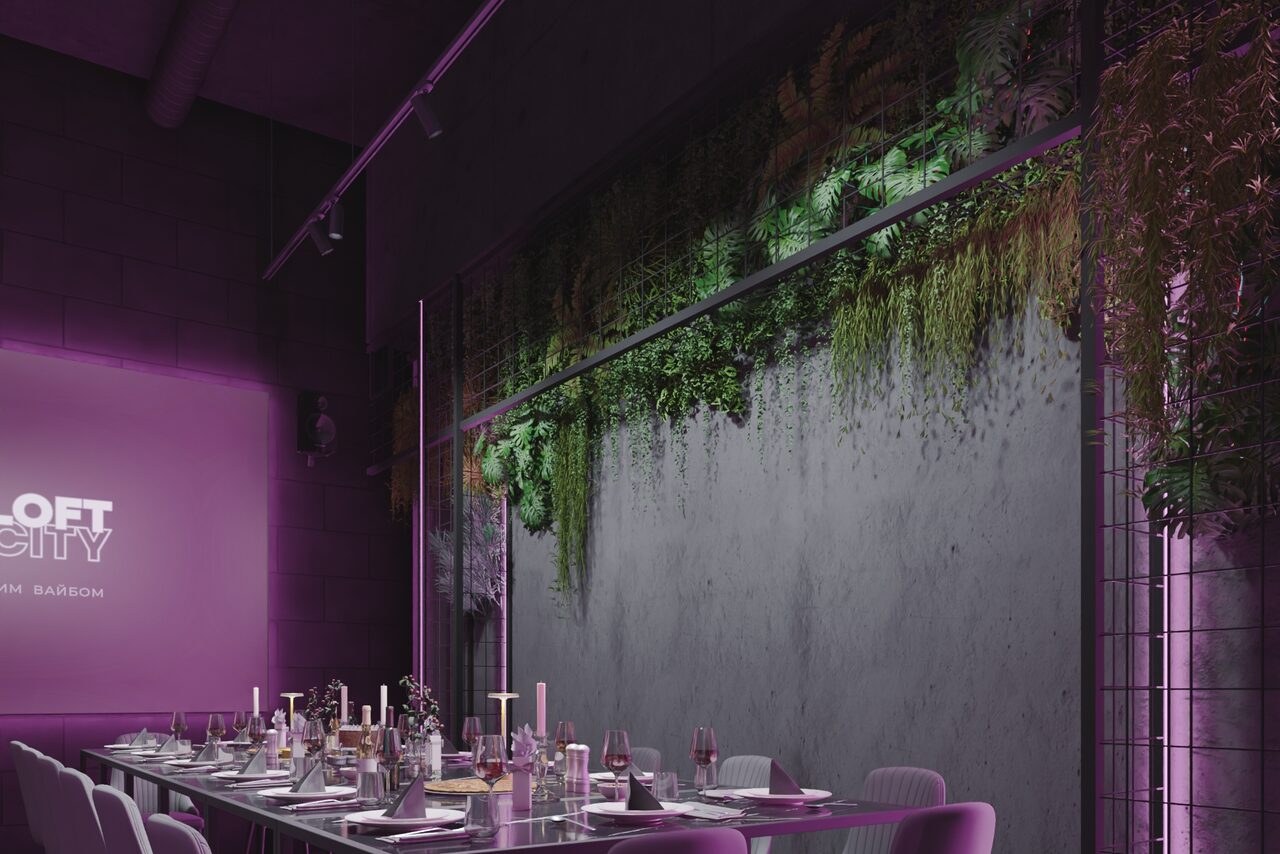 Арендовать Лофт-центр Б69. Зал Флюид с верандой на крыше