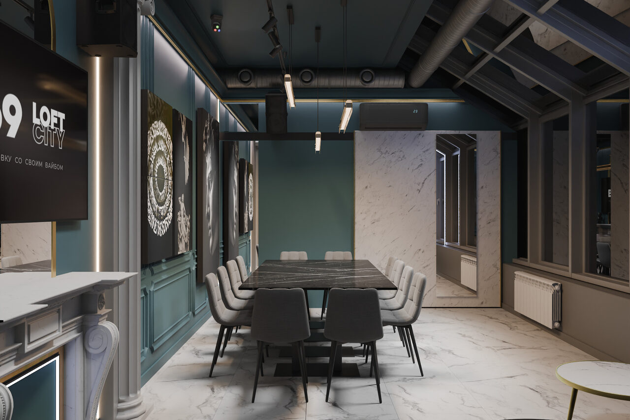 Арендовать Эрмитаж. Лофт с большими окнами и стильным дизайном