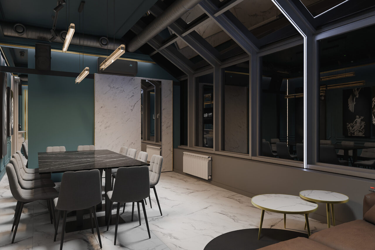 Арендовать Эрмитаж. Лофт с большими окнами и стильным дизайном