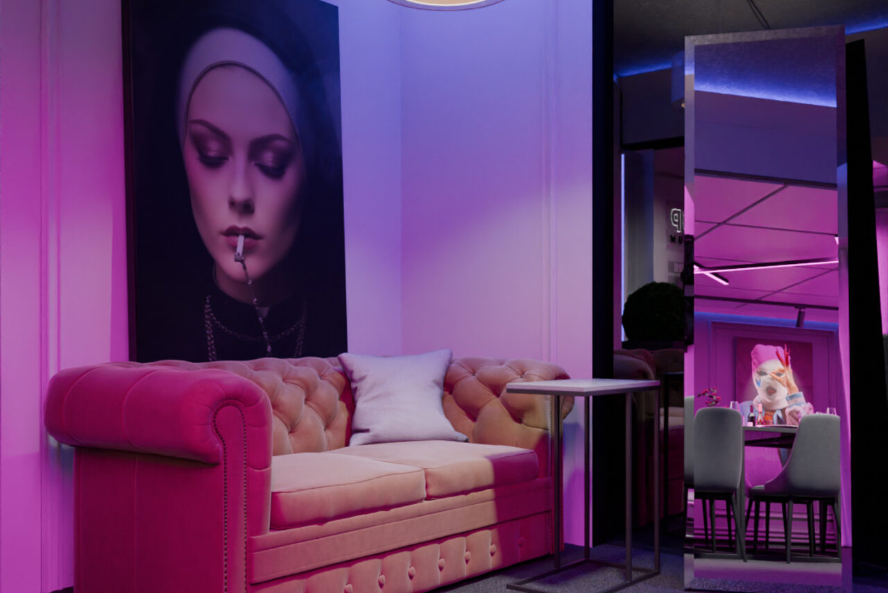 Арендовать ИглуЛофт. Зал Помада