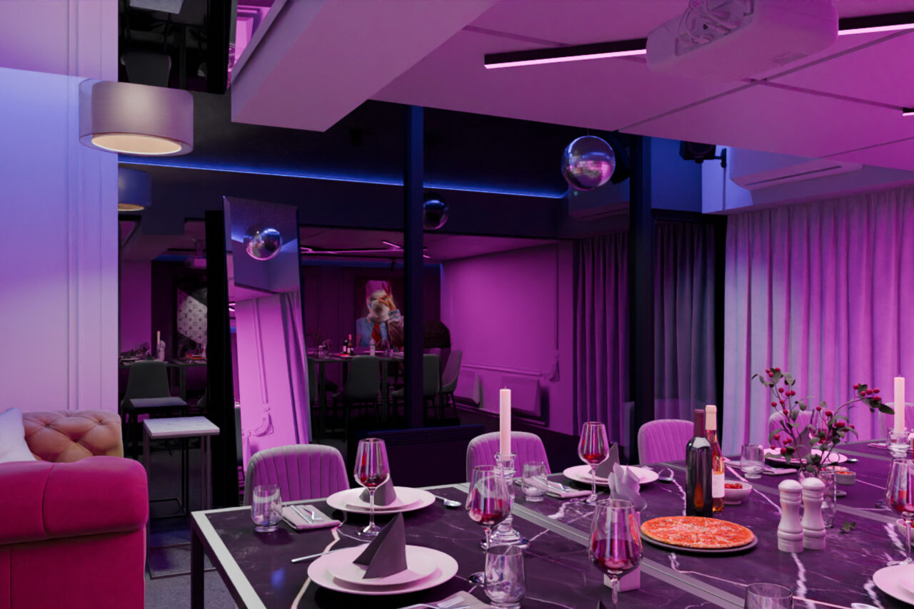 Арендовать ИглуЛофт. Зал Помада