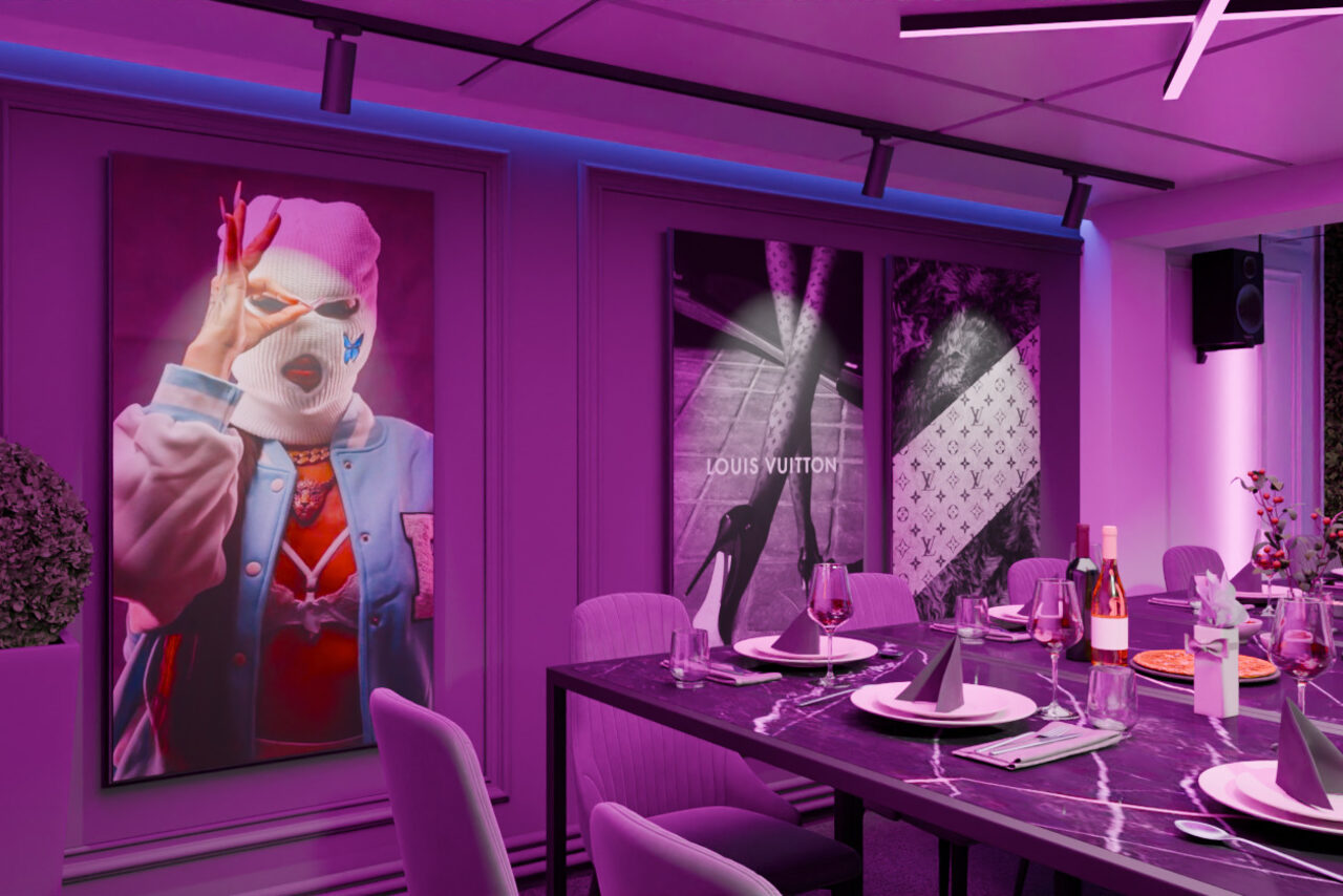 Арендовать ИглуЛофт. Зал Помада