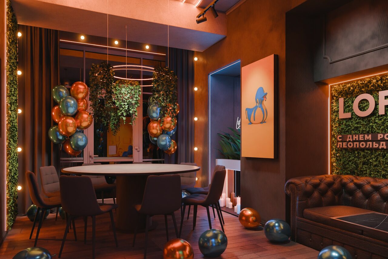 Арендовать ИглуЛофт. Зал Лобстер