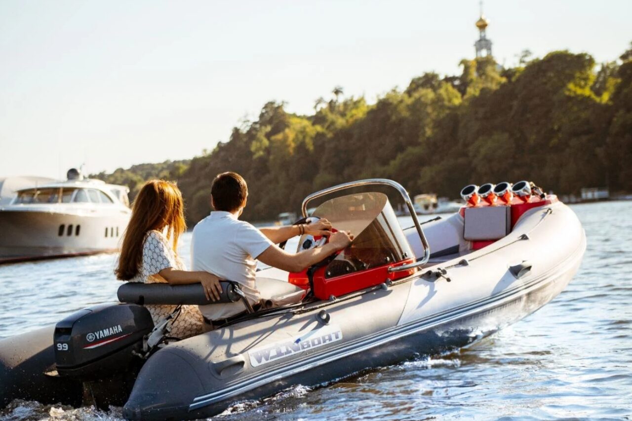Арендовать Четырёхместный РИБ катер