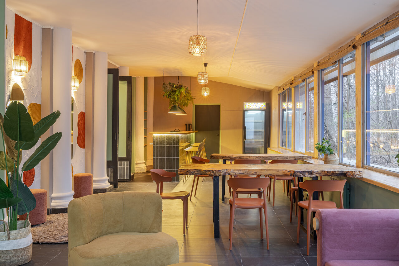 Арендовать Лофт с панорамными окнами в парке Сокольники