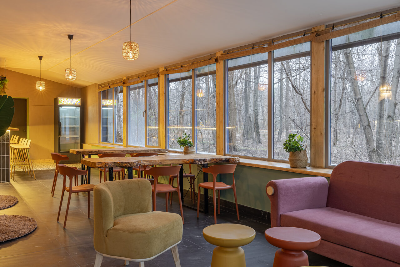 Арендовать Лофт с панорамными окнами в парке Сокольники