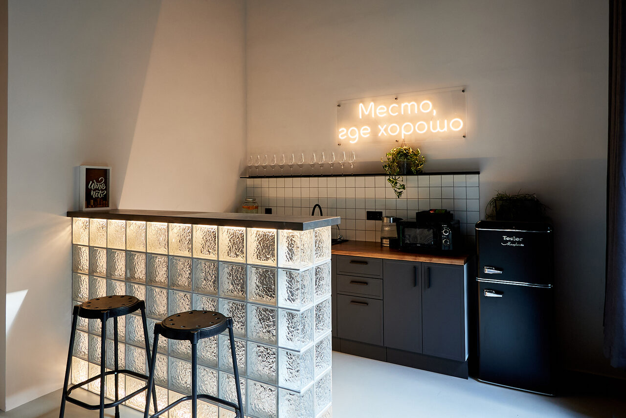 Арендовать Светлый лофт в стиле минимализм