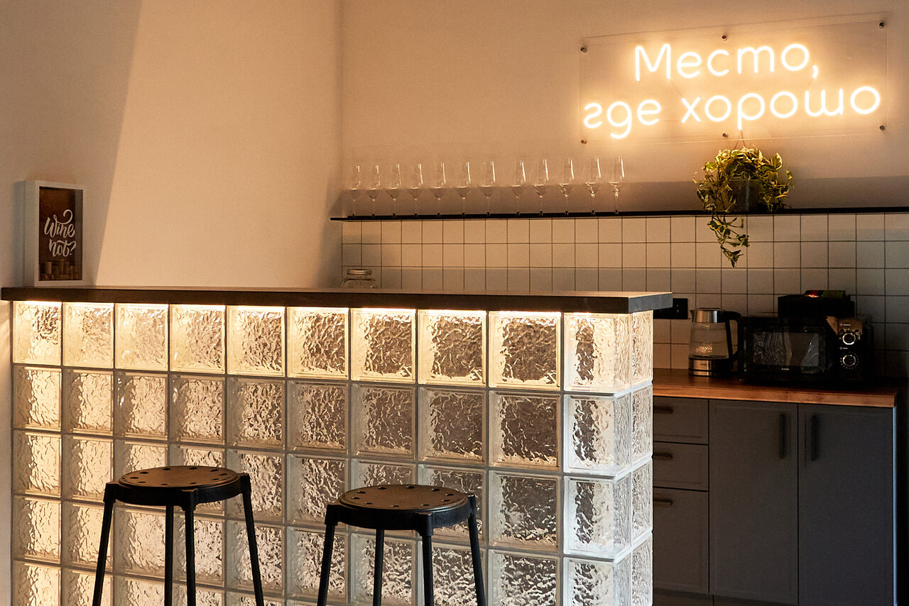 Арендовать Светлый лофт в стиле минимализм