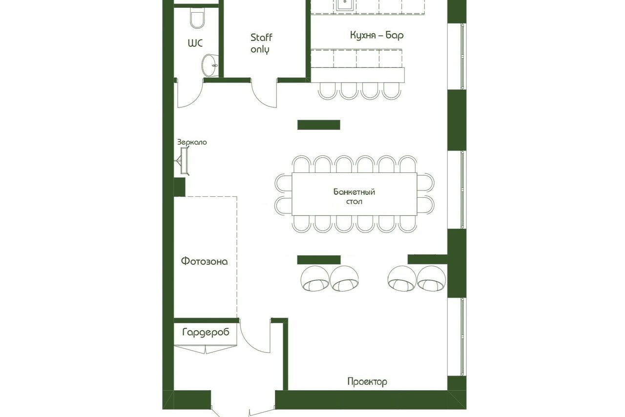 Арендовать Светлый лофт в стиле минимализм
