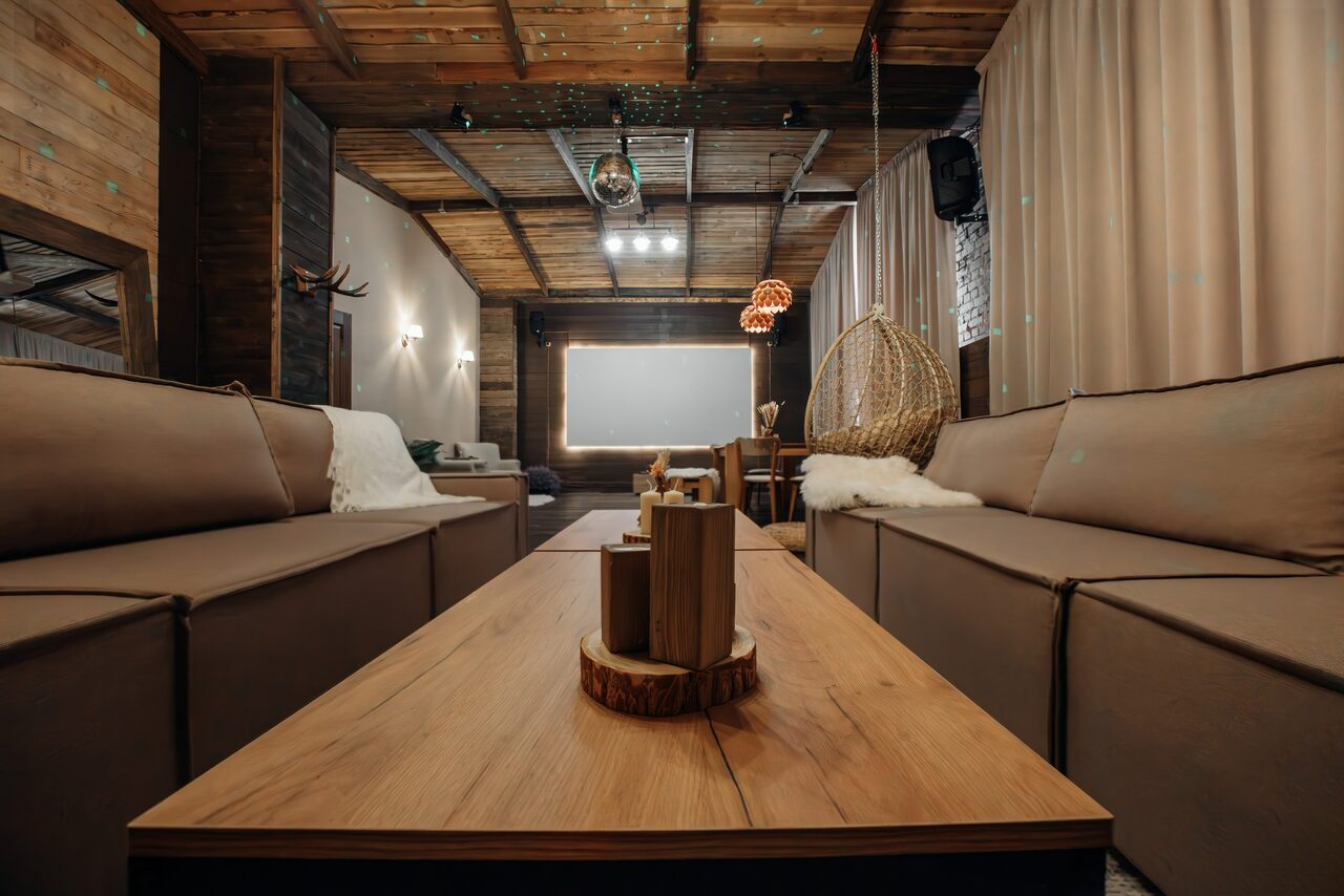 Арендовать Шале. Стилизованный лофт с камином