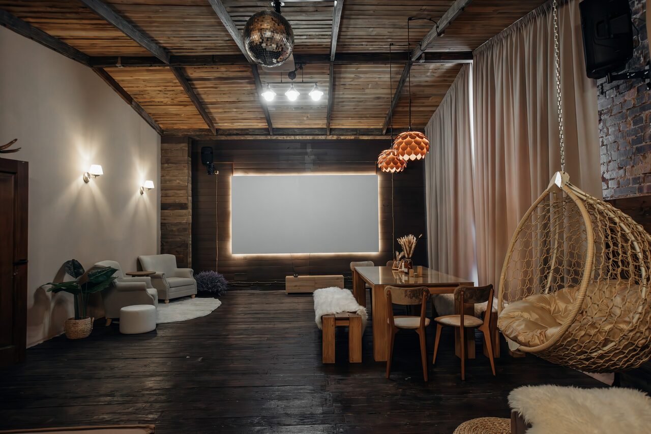 Арендовать Шале. Стилизованный лофт с камином