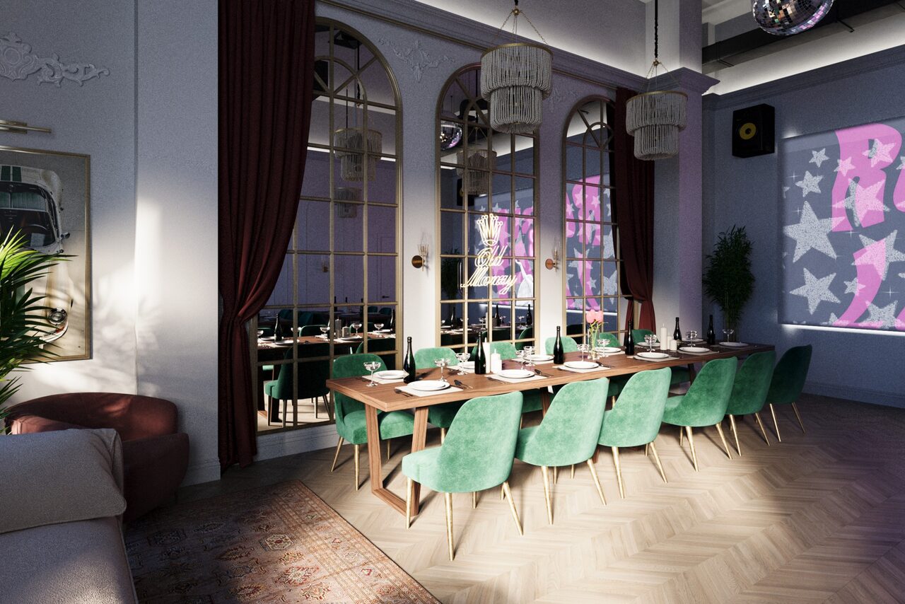 Арендовать Зал Олд Мани. Лофт в индустриальном стиле