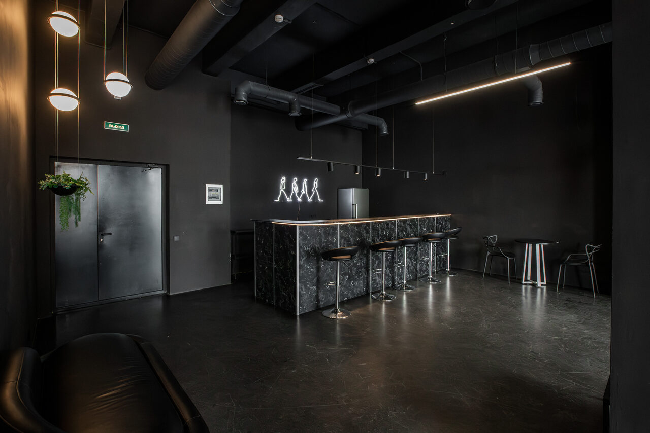 Арендовать Блэк. Стильный лофт для мероприятий