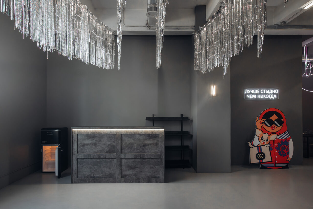 Арендовать Грей. Лофт со строгим дизайном