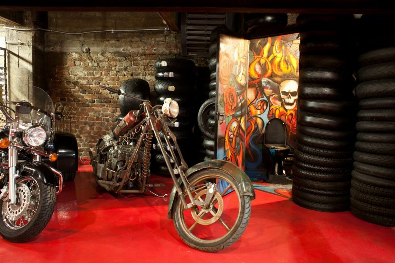 Арендовать Fort Loft. Лофт в байкерском стиле