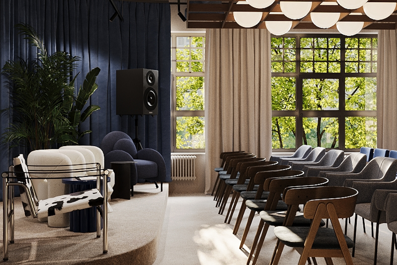 Арендовать Rent Moscow. Конференц-зал с панорамными окнами