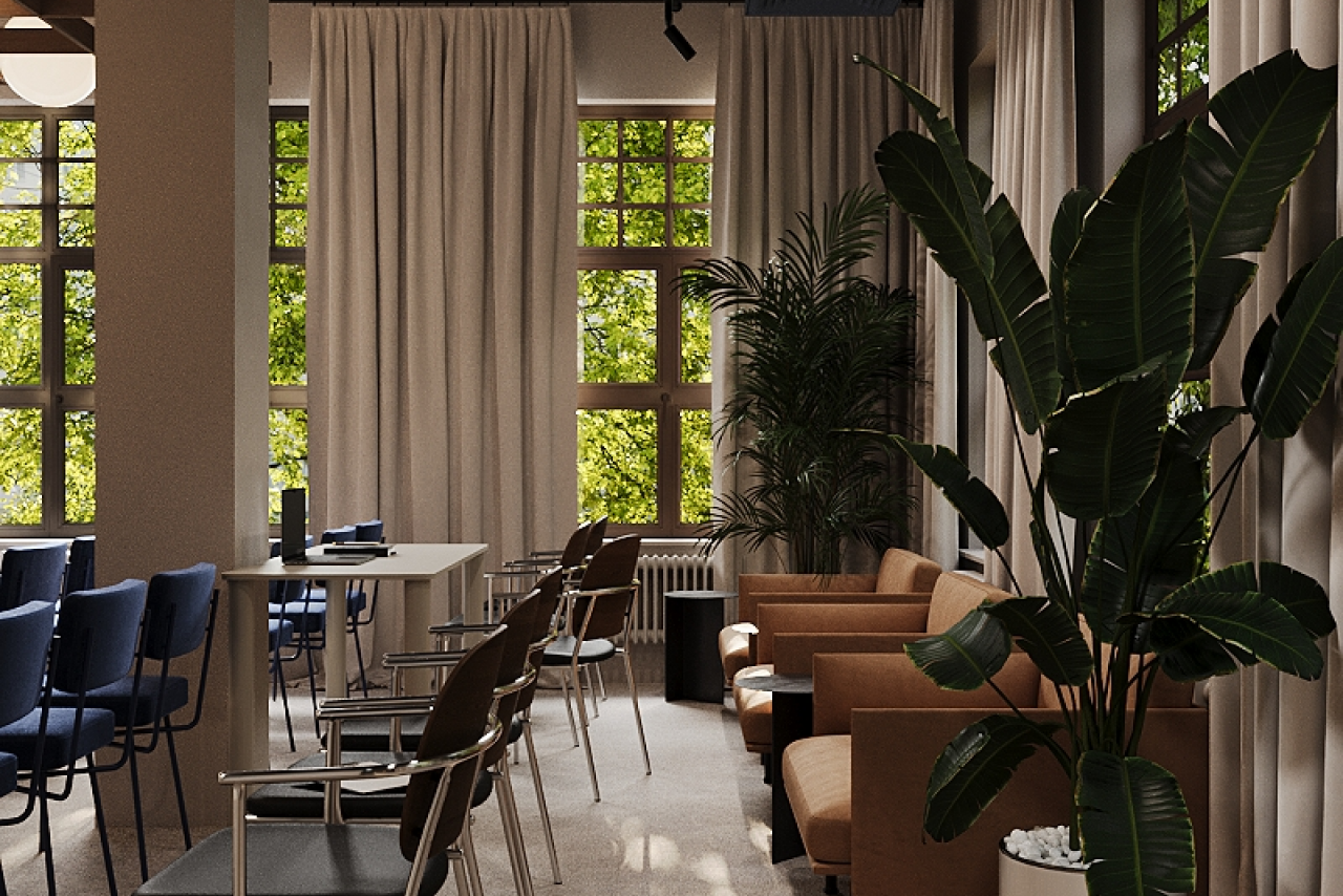 Арендовать Rent Moscow. Конференц-зал с панорамными окнами