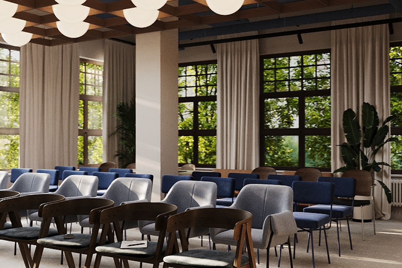 Арендовать Rent Moscow. Конференц-зал с панорамными окнами