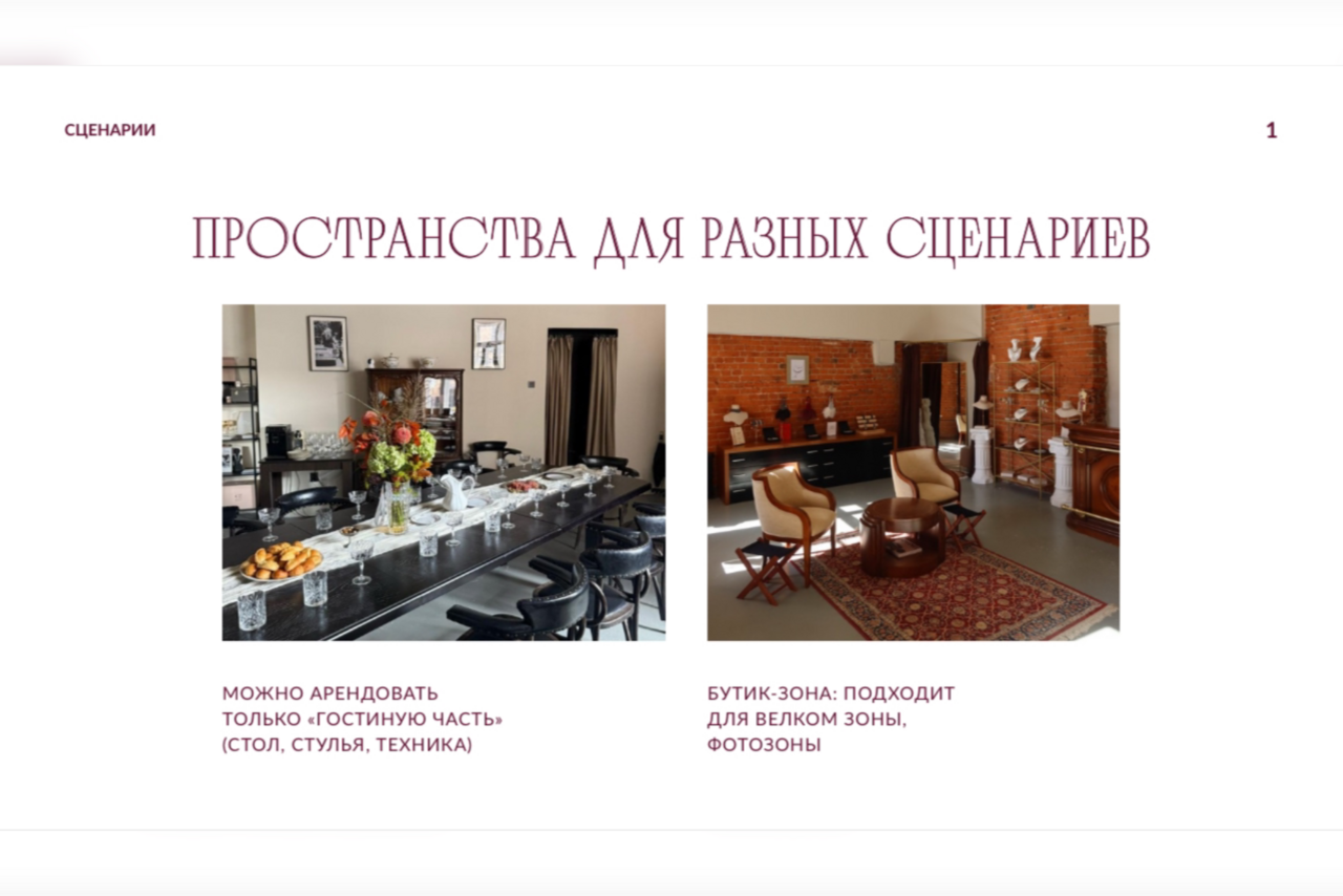 Арендовать Лофт Бутик в Бутике