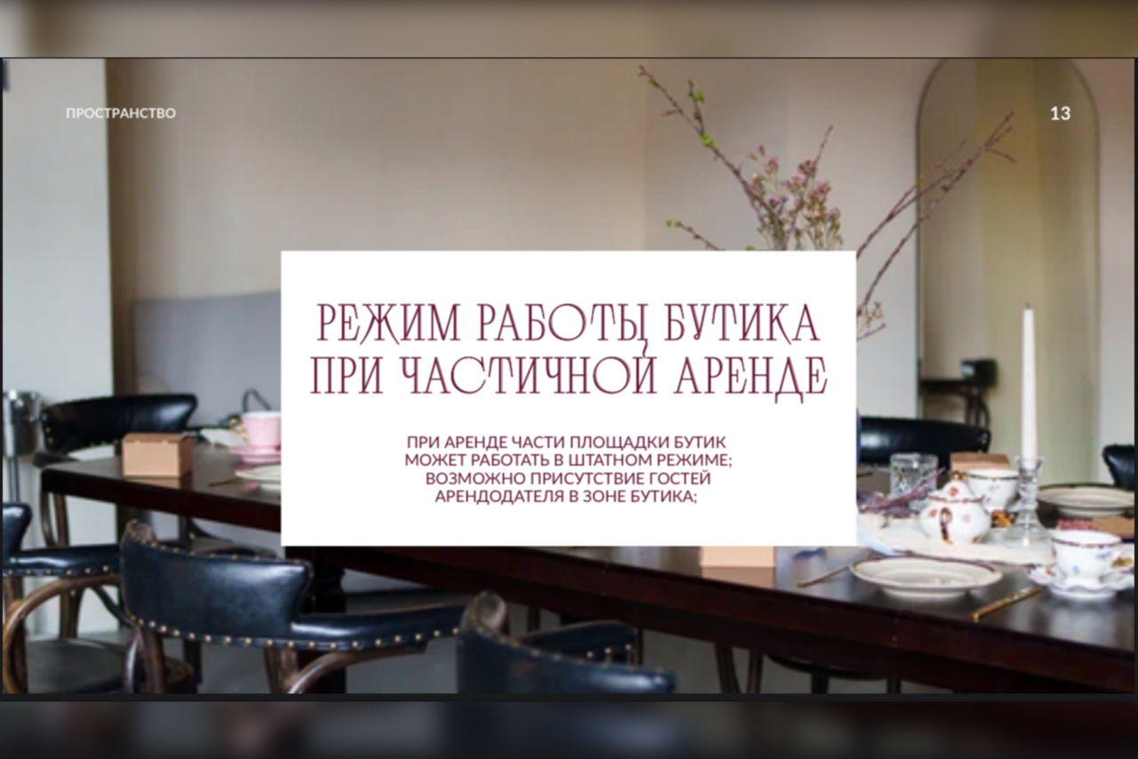 Арендовать Лофт Бутик в Бутике