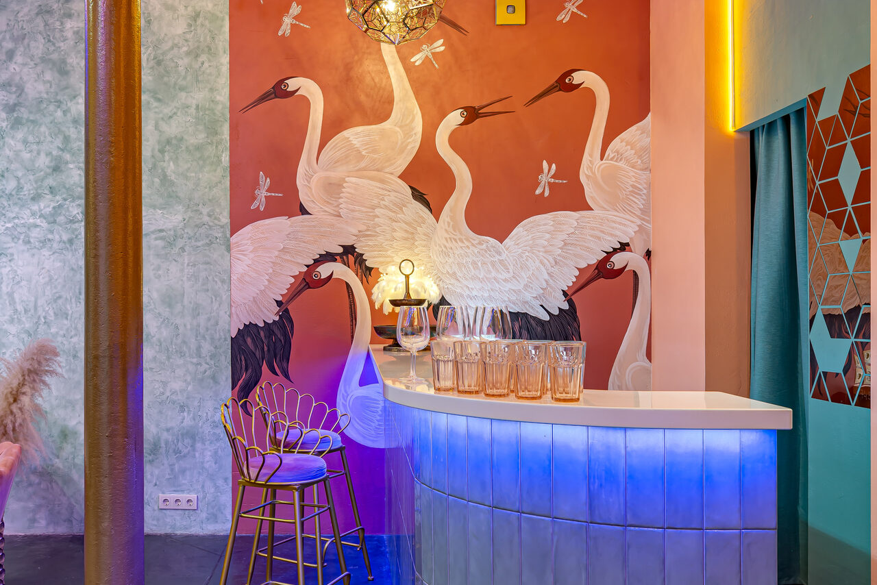 Арендовать Лофт Мемфис. Зал в итальянском стиле