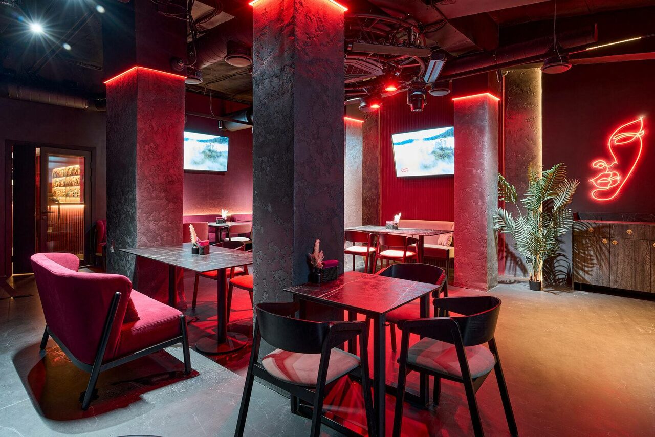 Арендовать Гримёрка. Стильный караоке-зал