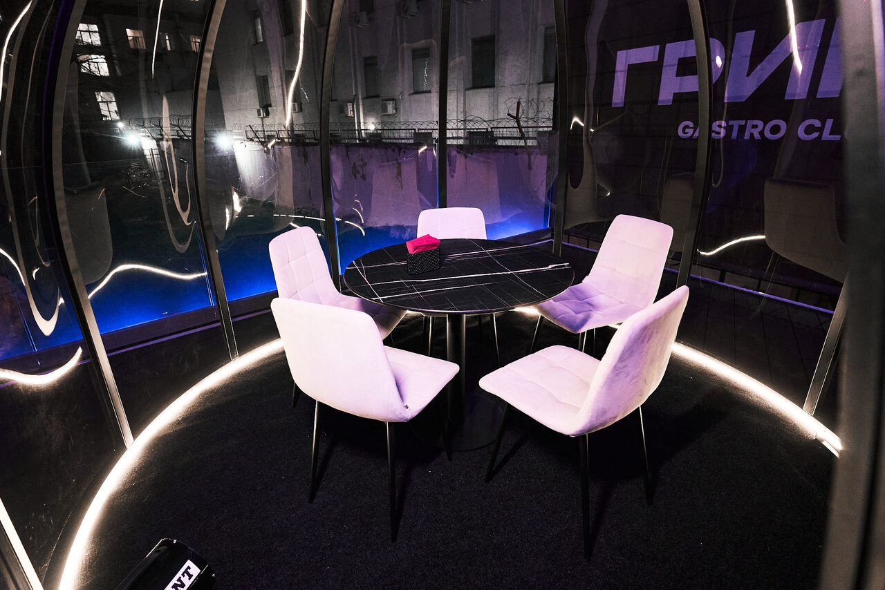 Арендовать Гримёрка. Купол на крыше