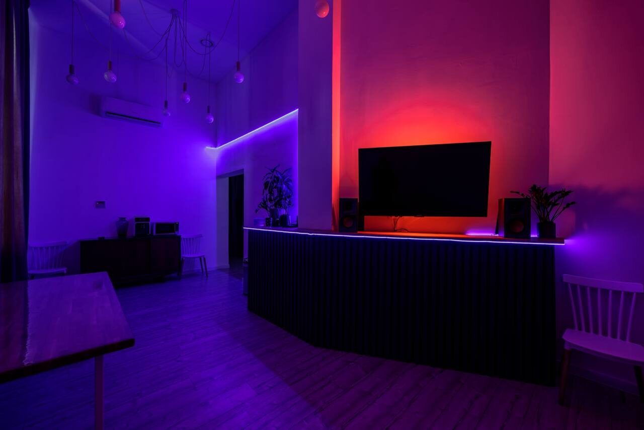 Арендовать Лофт Сканди. Зал в скандинавском стиле