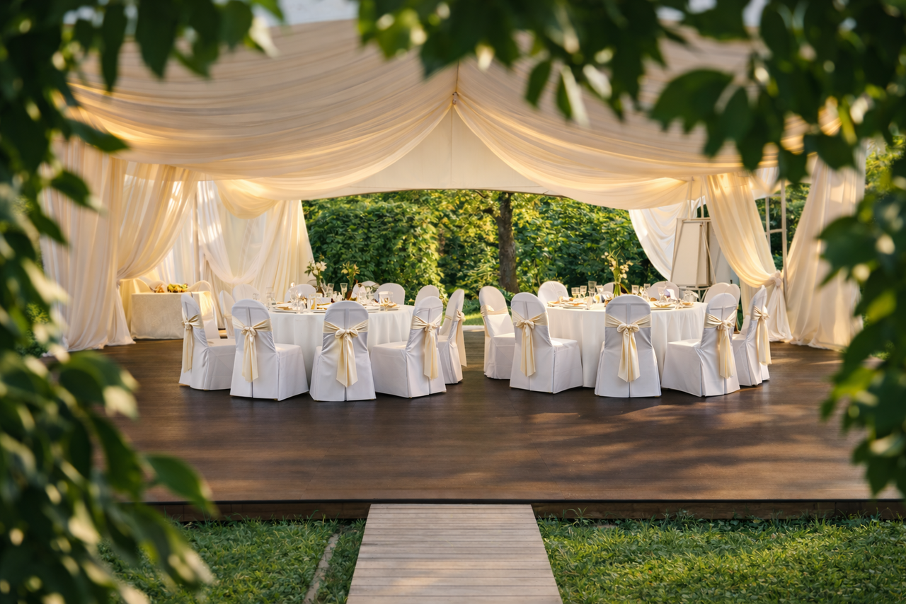 Арендовать Фореста. Шатёр «Парус» в Прохорово