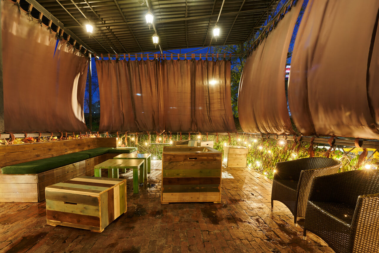 Арендовать Стильный лофт с верандой