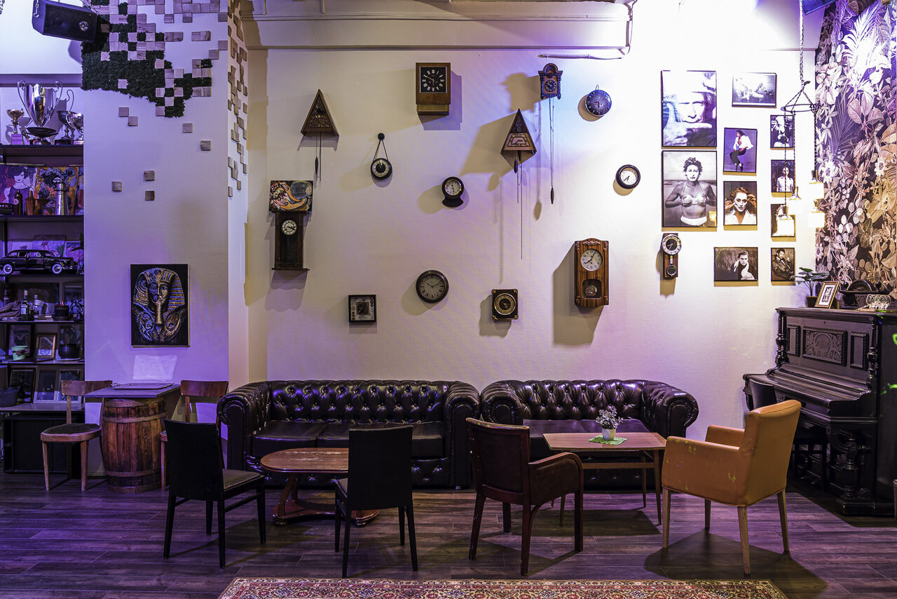 Арендовать Лофт для вечеринок с коктейльным баром 