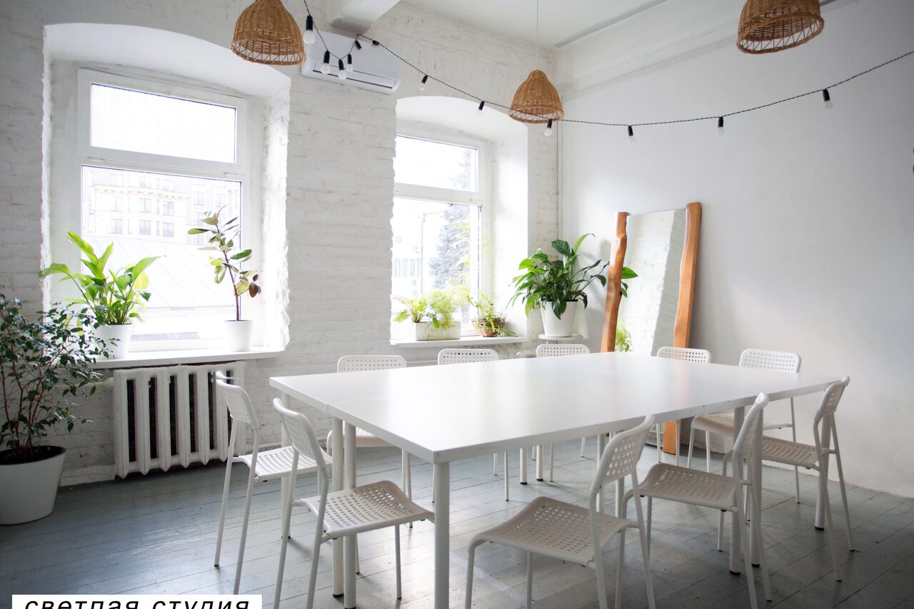 Арендовать  Креативный дом От ума. Светлая студия