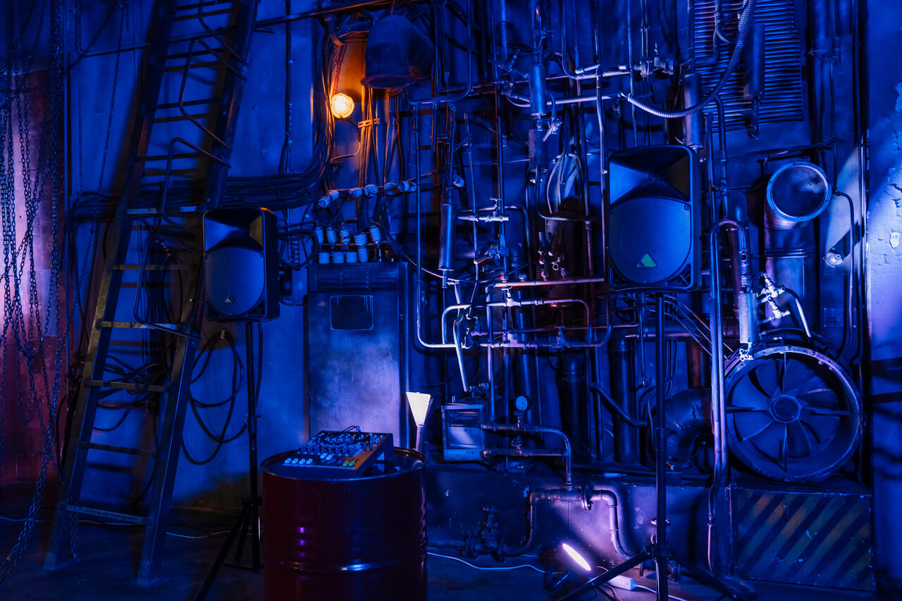 Арендовать Полигон. Фабрика Зал в стиле стимпанк