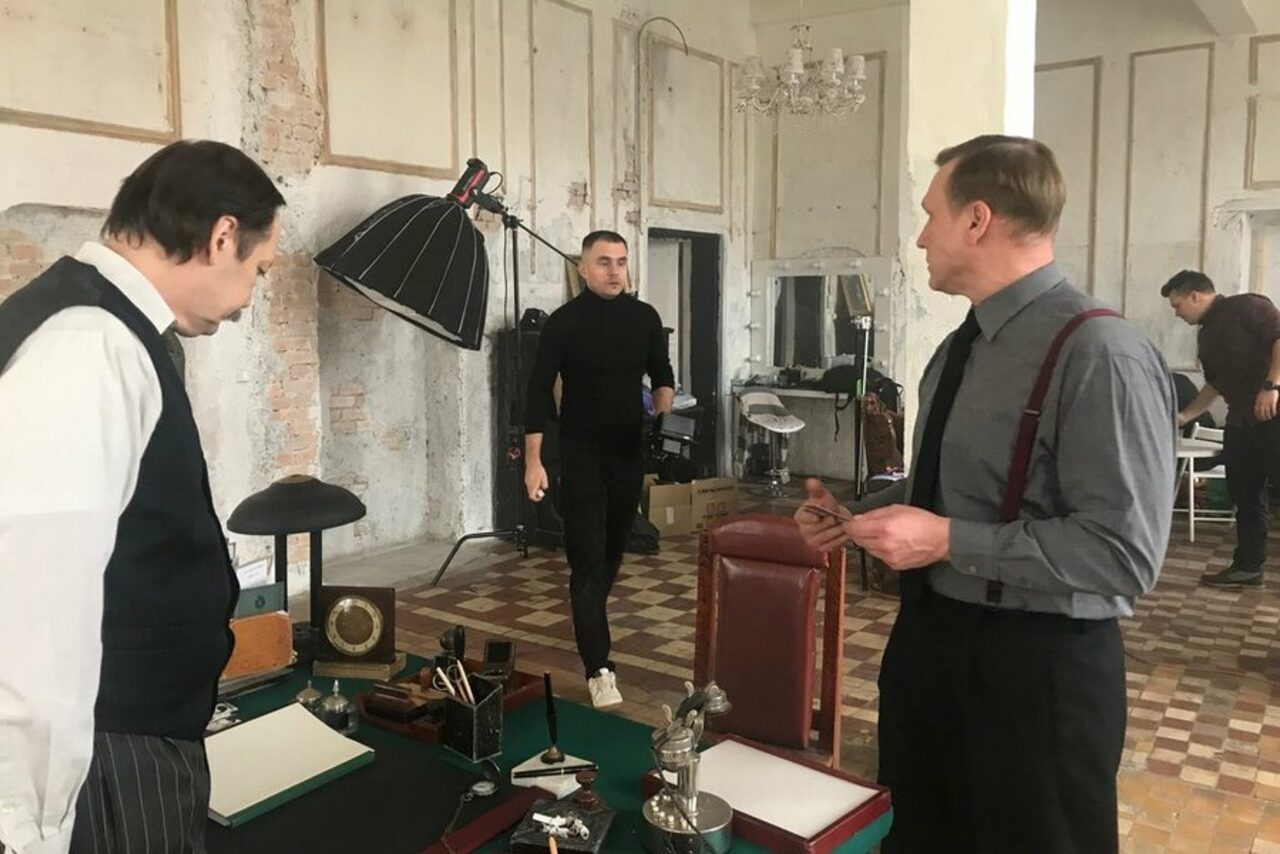 Арендовать Graf-Studio. Светлый стилизованный лофт