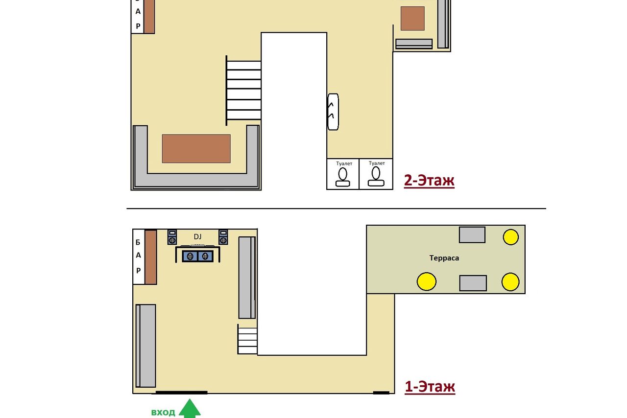 Арендовать Двухъярусный лофт с ярким дизайном
