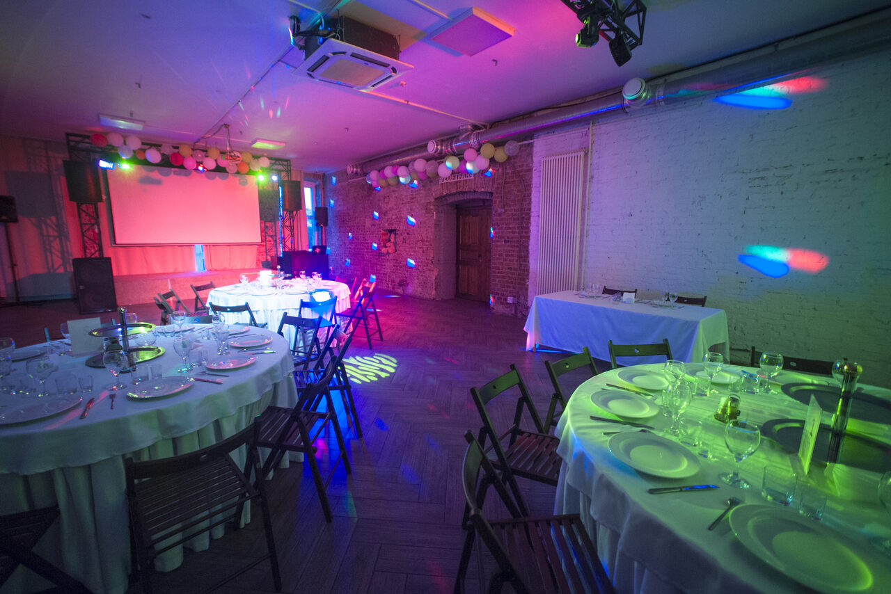 Арендовать Loft 120кв.м. для праздников и тренингов