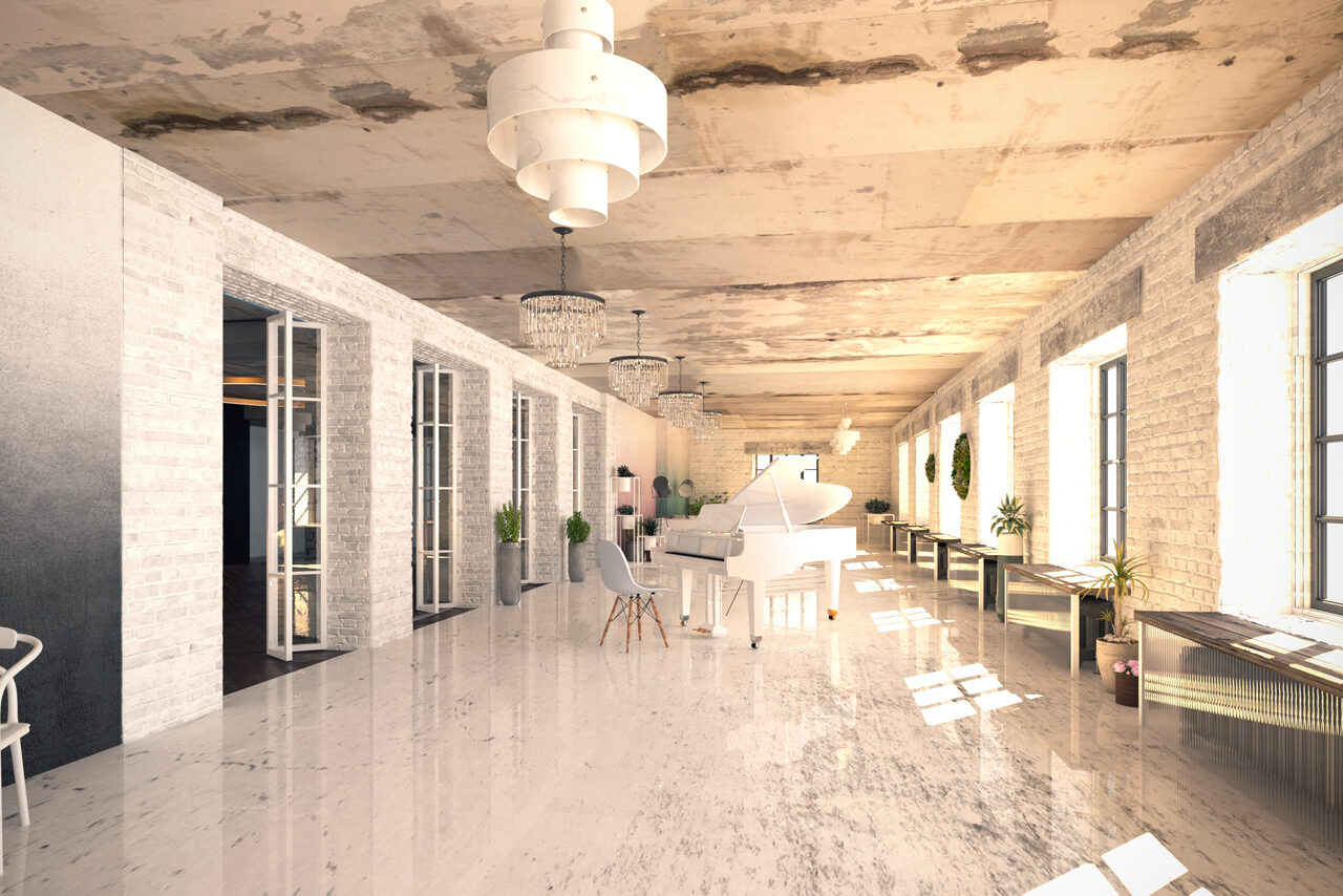 Арендовать Portal Hall. Двухэтажный стилизованный лофт