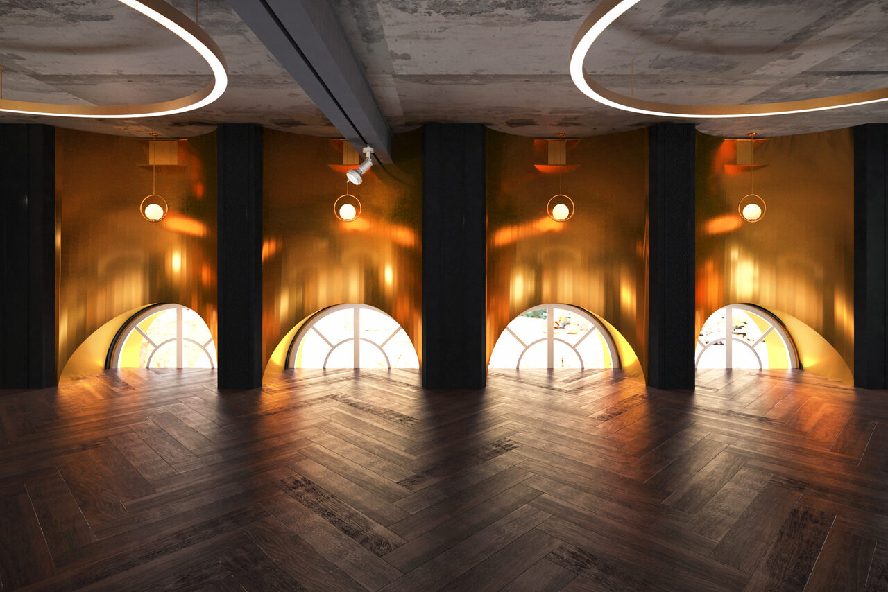 Арендовать Portal Hall. Двухэтажный стилизованный лофт