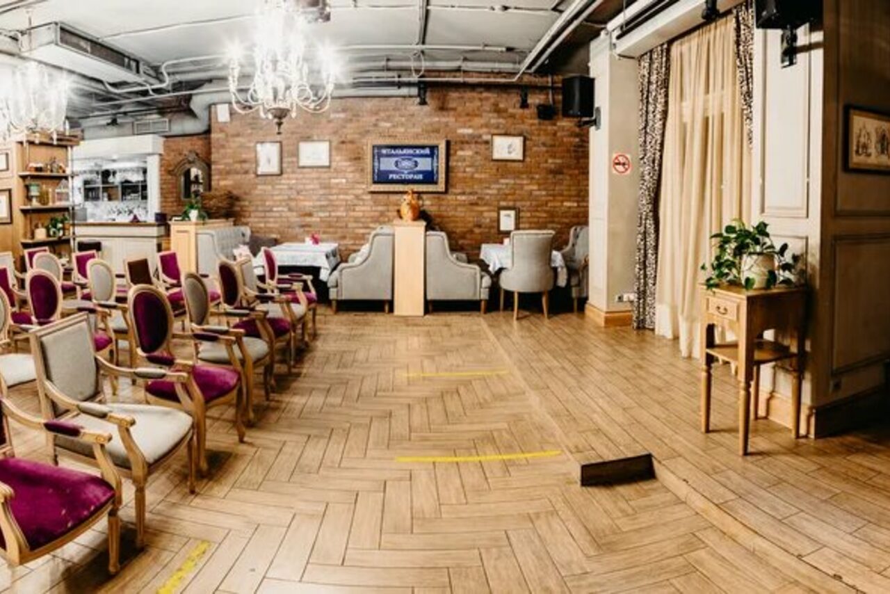 Арендовать Largo ресторан (Ларго). Совмещённый банкетный зал в итальянском стиле