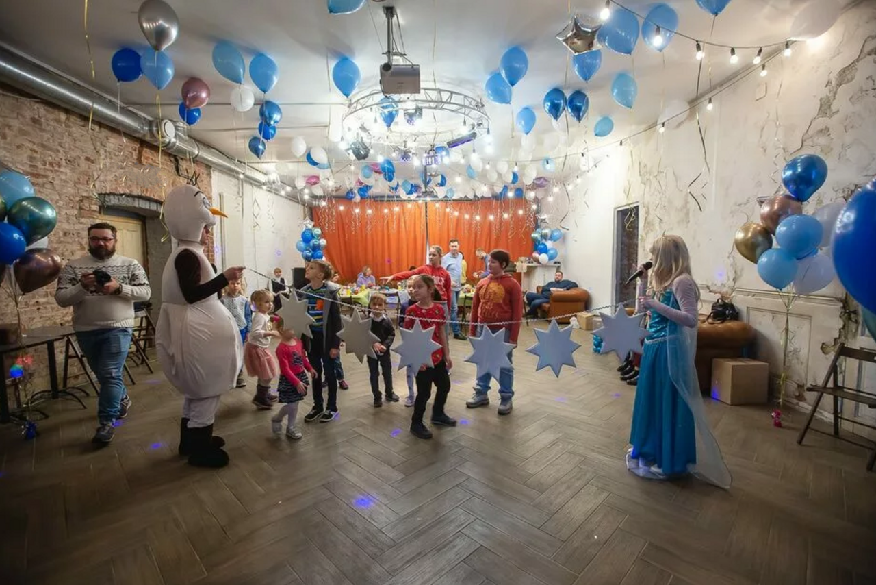 Арендовать Loft 120кв.м. для детских праздников